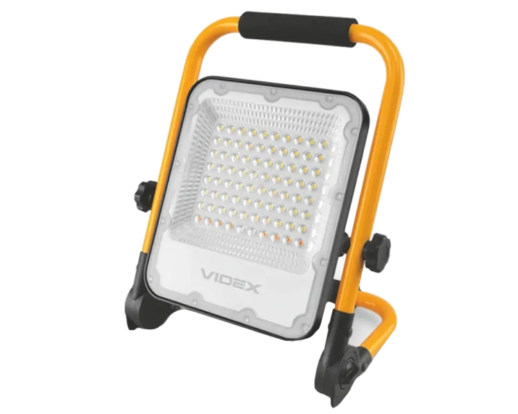 VIDEX PREMIUMVL-F2A-505 LED прожектор акумуляторний 50W 5000K 220V