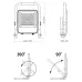 VIDEX PREMIUMVL-F2A-505 LED прожектор акумуляторний 50W 5000K 220V