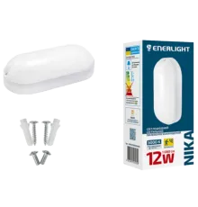 ENERLIGHT NIKA Світильник світлодіодний 12Вт 5000К IP65 з датчиком руху