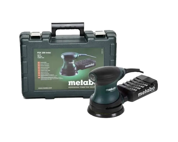 Metabo FSX 200 Intec (609225500) Ексцентрикова шліфмашина