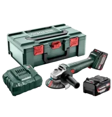 Metabo W 18 L 9-125 (602247510) Акумуляторна кутова шліфувальна машина