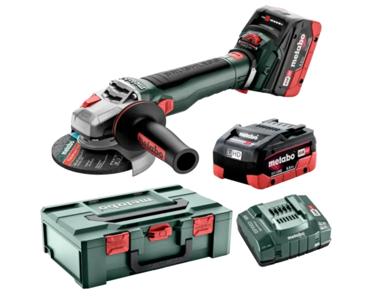 Metabo WVB 18 LT BL 11-125 Quick (613057660) Акумуляторна кутова шліфувальна машина