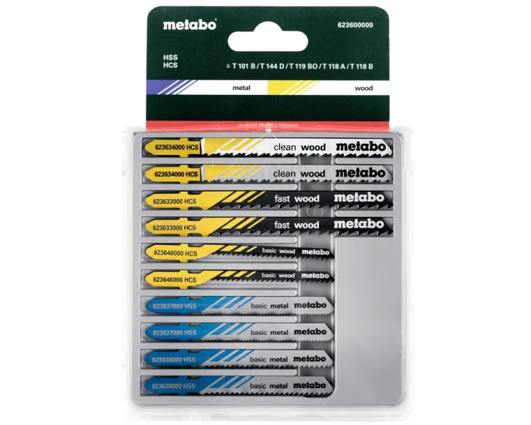 Metabo (623600000) Пильні полотна для лобзика