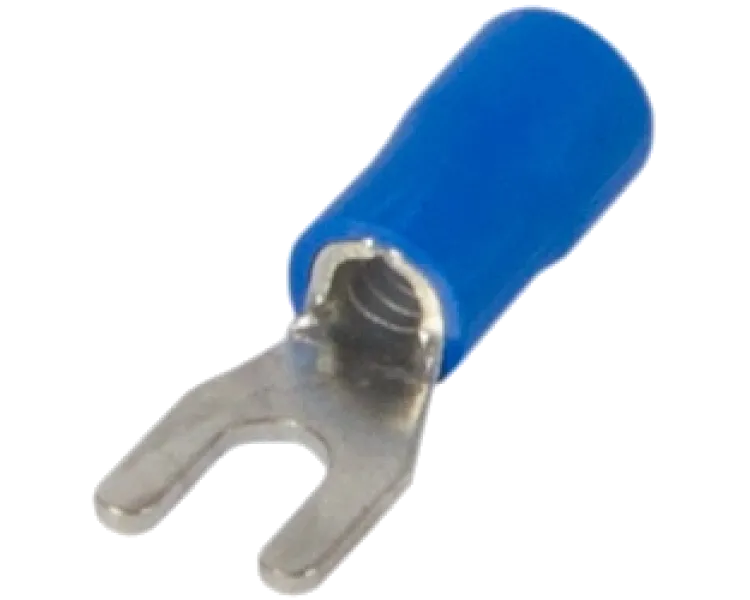 E.NEXT e.terminal.stand.sv.1,25.5.blue Ізольований наконечник вилковий 0.5-1.5 кв.мм, синій