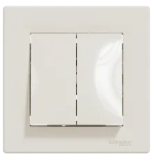 Schneider Electric Asfora EPH0300123 Вимикач двоклавішний самозатискний