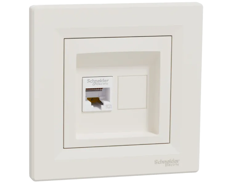 Schneider Electric Asfora EPH4300123 РОЗЕТКА КОМП'ЮТЕРНА RJ45 UTP КАТ. 5Е
