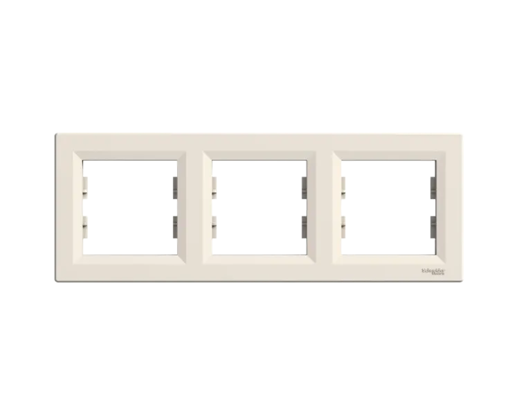 Schneider Electric Asfora EPH5800323 РАМКА ТРИМІСНА, ГОРИЗОНТАЛЬНА