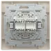 Schneider Electric Asfora EPH4400123 РОЗЕТКА КОМП'ЮТЕРНА RJ45 UTP КАТ. 5Е ПОДВІЙНА