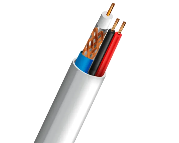 Trinix RG-59+2*0,5 Коаксіальний комбінований кабель “OS”структура