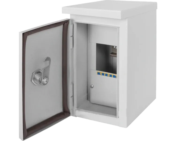 E.NEXT e.mbox.stand.n.04.z Шафа металева, під 4мод., герметична IP54, навісна, з замком