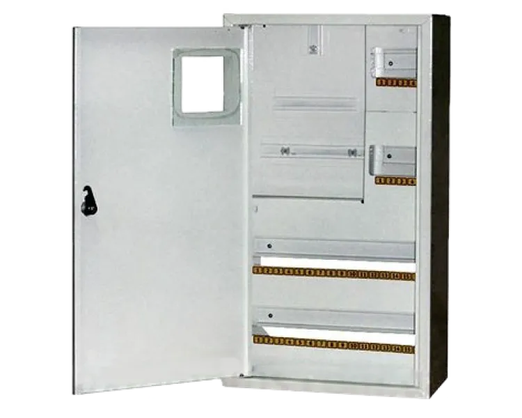 E.NEXT e.mbox.stand.n.f3.36.z.e Шафа металева, під 3-ф. електронний лічильник, 36 мод., навісна, з замком