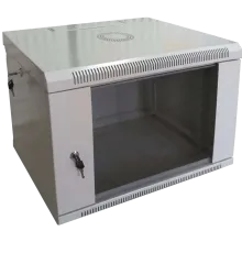 Hypernet WMNC-500-6U-FLAT Шафа комутаційна настінна 6U 600x500 розбірна