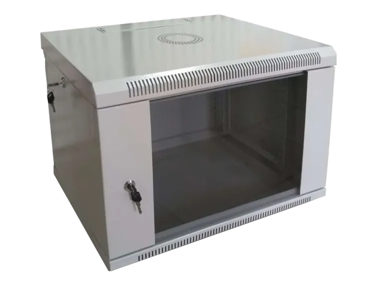 Hypernet WMNC-500-6U-FLAT Шафа комутаційна настінна 6U 600x500 розбірна