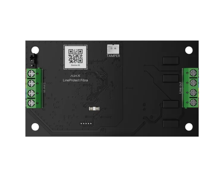 Модуль для захисту пристроїв від короткого замикання та саботажу Ajax Superior LineProtect ASP Fibra
