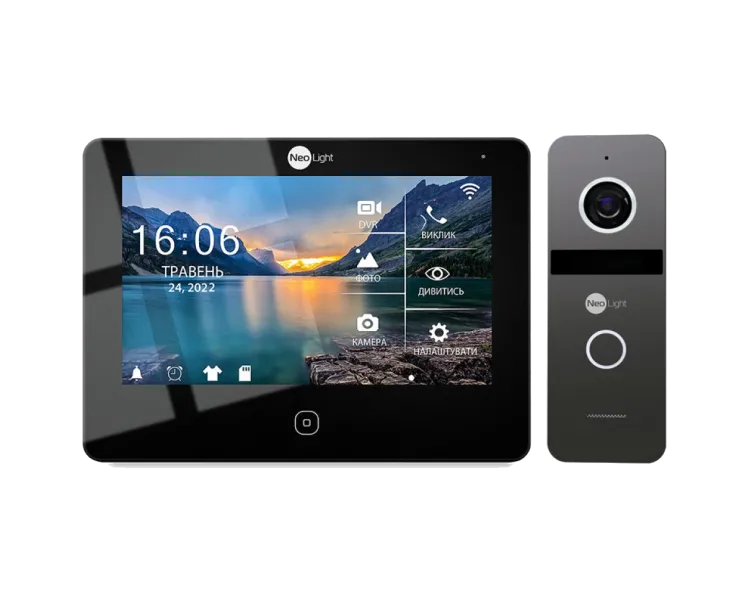 Neolight NeoKIT HD Pro WF B/Graphite Комплект відеодомофона