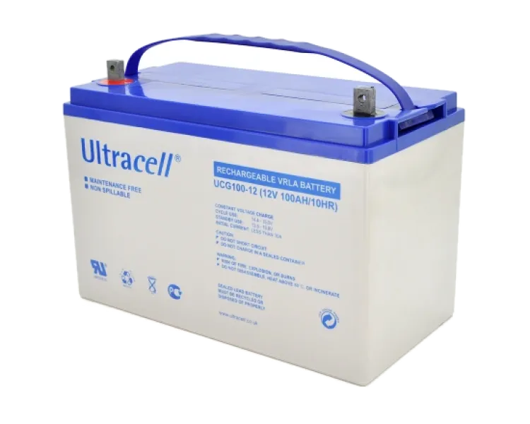 Ultracell UCG100-12 100А•г 12В гелева Свинцево-кислотна акумуляторна батарея
