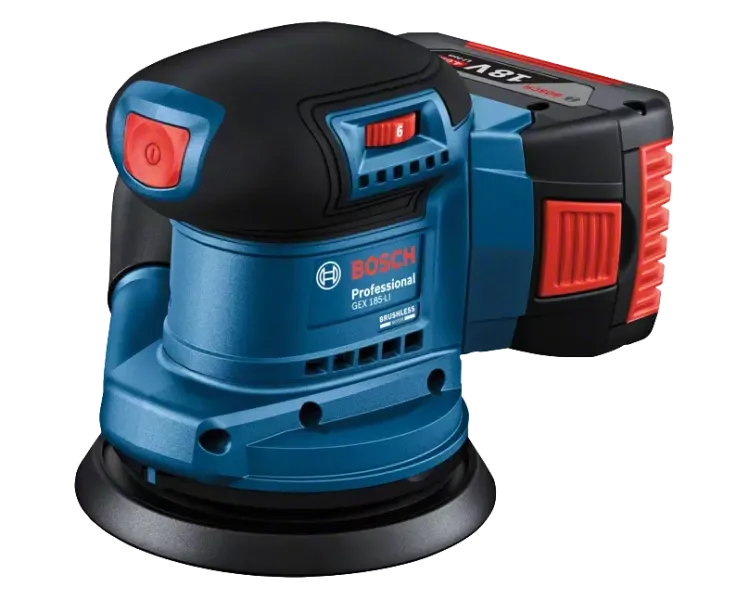 Bosch GEX 185-LI Ексцентрикова шліфувальна машина