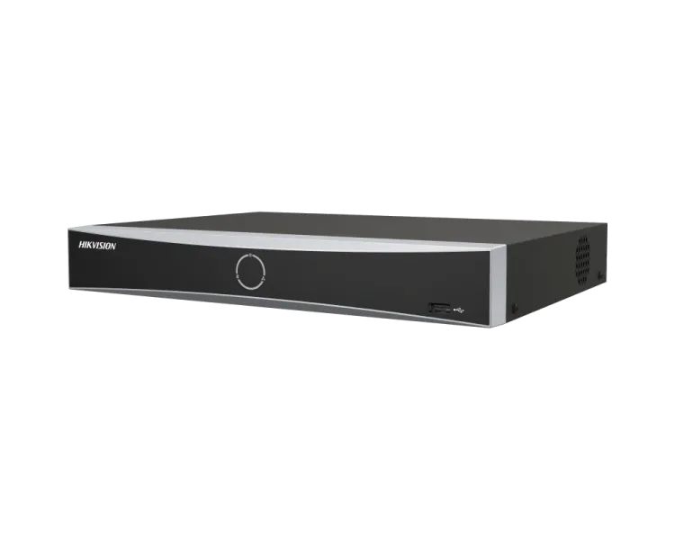 DS-7604NXI-K1/4P(B) 4-канальний PoE 1U K AcuSense 4K Відеореєстратор Hikvision