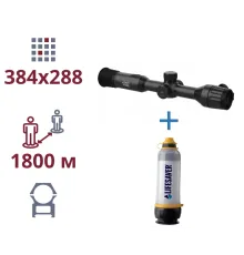 AGM Adder TS35-384 + LifeSaver Bottle Акція тепловізор та портативний очісник води