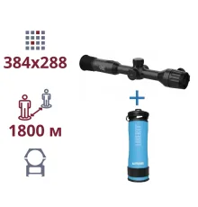 AGM Adder TS35-384 + LifeSaver Liberty Blue Акція тепловізор та портативний очісник води