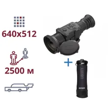 AGM Rattler TS50-640 + LifeSaver Liberty Black акція тепловізор та портативний очісник води