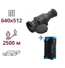 AGM Rattler TS50-640 + LifeSaver Wayfarer акція тепловізор та портативний очисник води