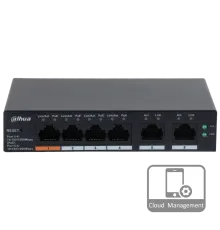 Dahua DH-CS4006-4GT-60 PoE Комутатор 6 портів керований