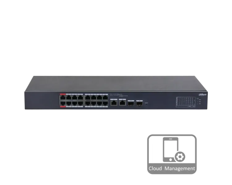 Dahua DH-CS4218-16ET-135 PoE Комутатор 18 портів керований