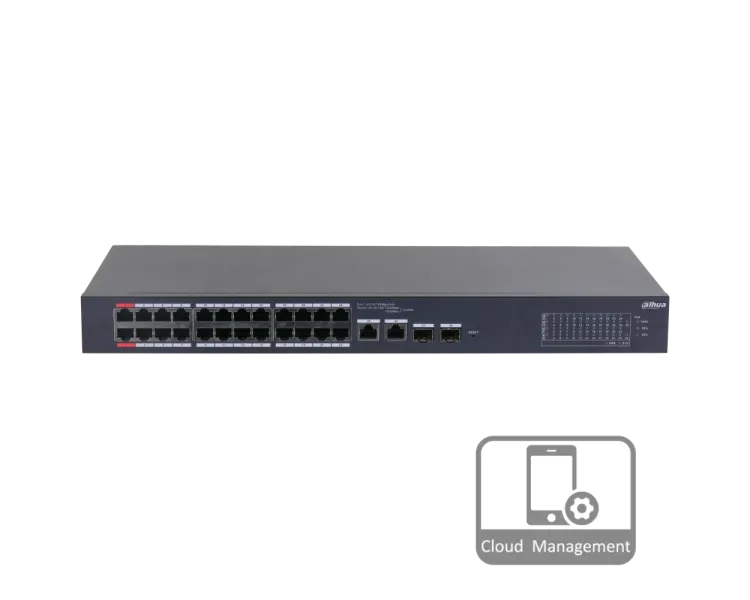 Dahua DH-CS4226-24ET-375 PoE Комутатор 28 портів керований