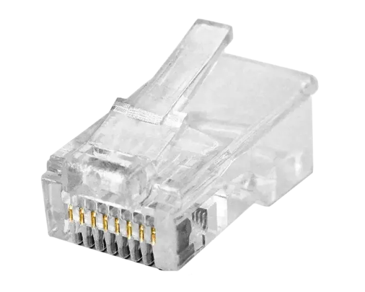 Tyco RJ-45 8P8C UTP Cat-5 (TCRJ45-UTP) Конектор (100 шт/уп.) Q100, Box