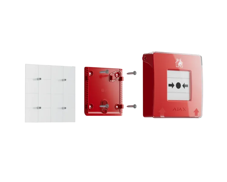 Ajax Manual Call Point (Red) (8EU) ASP ручний пожежний Сповіщувач