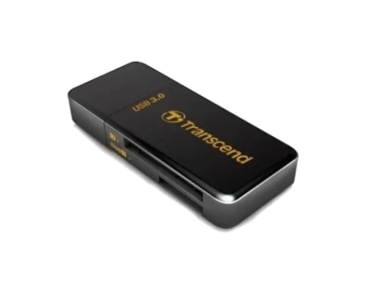 Transcend USB 3 1 Gen 1 microSD/SD Black Зчитувач