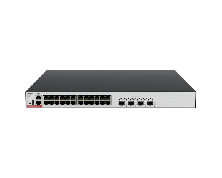 Ruijie RG-CS83-24GT4XS-PD L3 POE Комутатор 24 порти керований