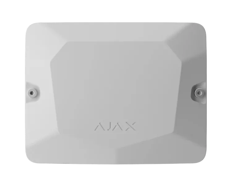 Ajax Case (175×225×57) white Корпус для захищеного дротового під’єднання пристроїв