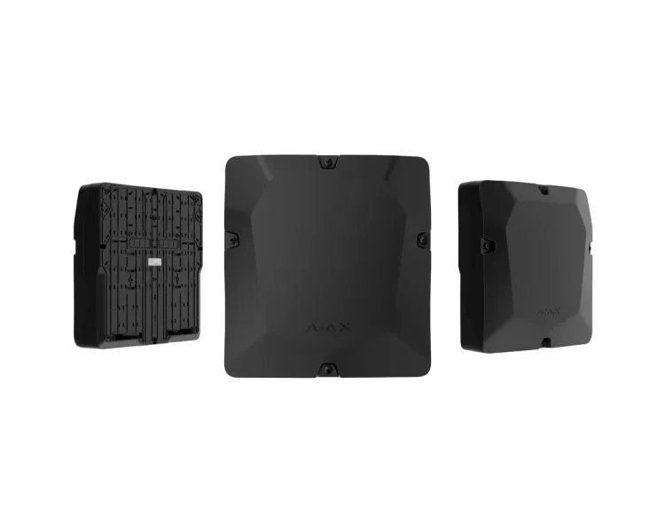Ajax Case (430×400×133) black Корпус для захищеного дротового під’єднання пристроїв