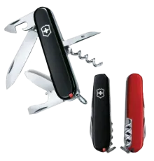 Victorinox Swiss Army Spartan Ukraine 1.3603.3.1 Ніж чорно-червоний