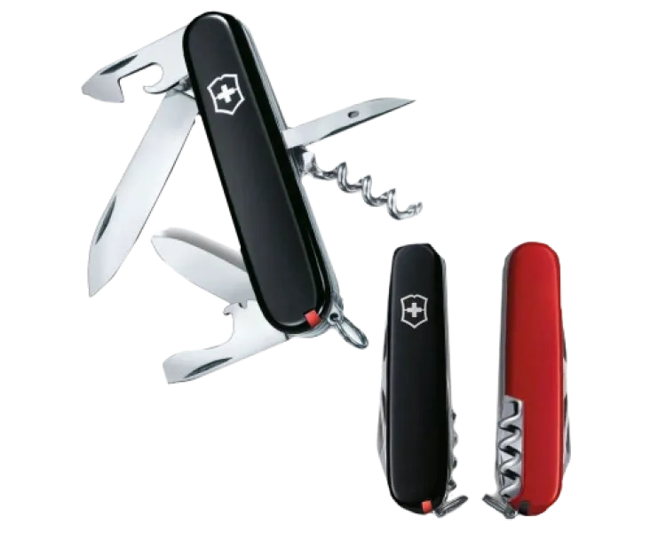 Victorinox Swiss Army Spartan Ukraine 1.3603.3.1 Ніж чорно-червоний