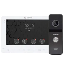BCOM BD-780FHD White Kit Комплект відеодомофона