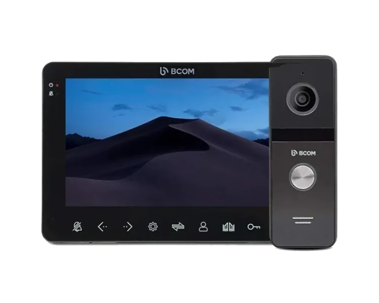 BCOM BD-780FHD Black Kit Комплект відеодомофона