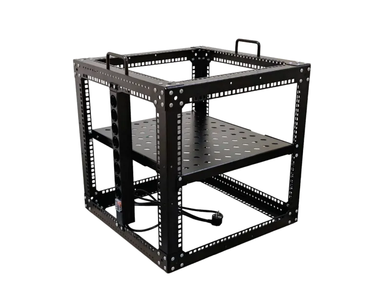 Cube 19" 9U CMS (UA-OFLC955-BK) Стійка-кронштейн