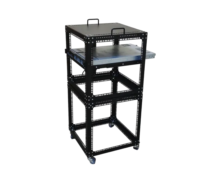 Cube 19" 9U CMS (UA-OFLC955-BK) Стійка-кронштейн