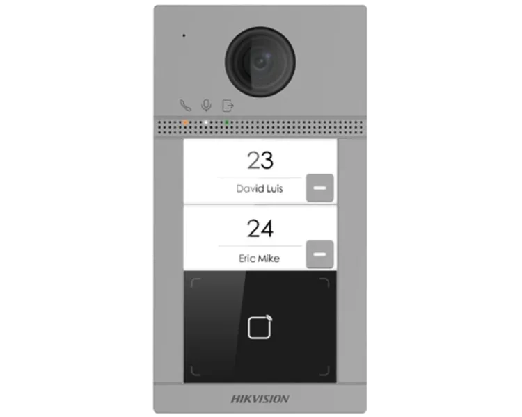 DS-KV8213-WME1(C) Surface/Europe BV Wi-Fi Mifare IP65, IK08 Виклична панель Hikvision