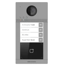 DS-KV8413-WME1(C)/Flush/Europe BV Виклична панель з Wi-Fi