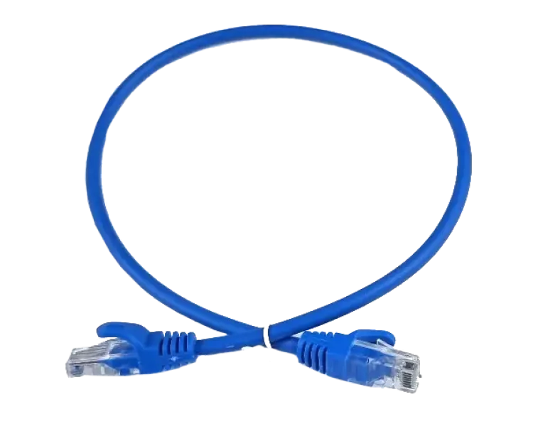 EServer UTP CAT5e Патч-корд блакитний 0.25м