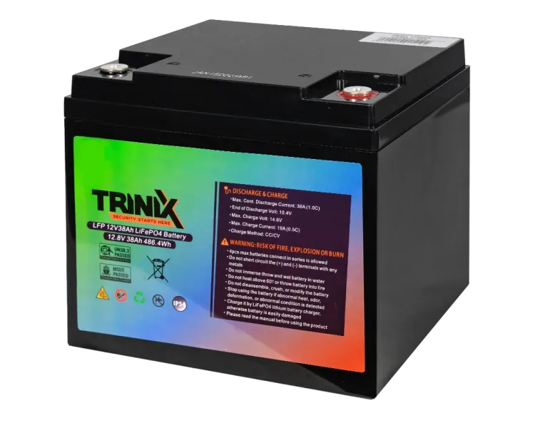 TRINIX LFP 12V38Ah LiFePo4 Акумуляторна батарея