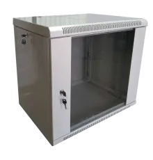 Hypernet WMNC-35-9U-FLAT 9U 600x350 Шафа комутаційна настінна розбірна