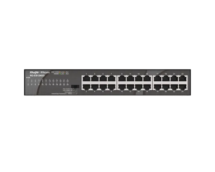Ruijie Reyee RG-ES124GD Комутатор 24 порти некерований