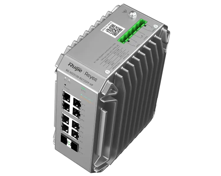 Ruijie RG-NIS3100-8GT2SFP-HP Комутатор 10 портів керований