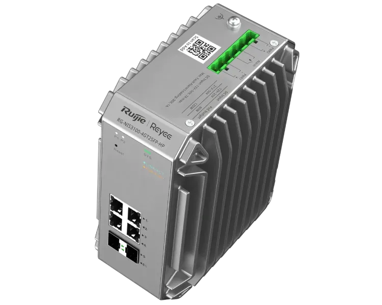 Ruijie RG-NIS3100-4GT2SFP-HP IP40 Комутатор 6 портів керований