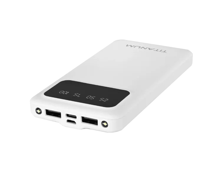 TITANUM OL21 White 10000mAh Повербанк